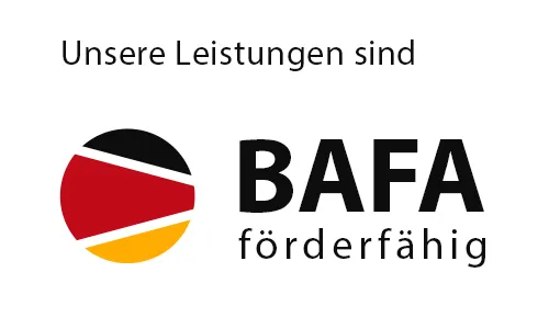 Unsere Leistungen sind BAFA förderfähig